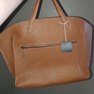 Voi Tote Bag and Wallet in Mandel (Almond)